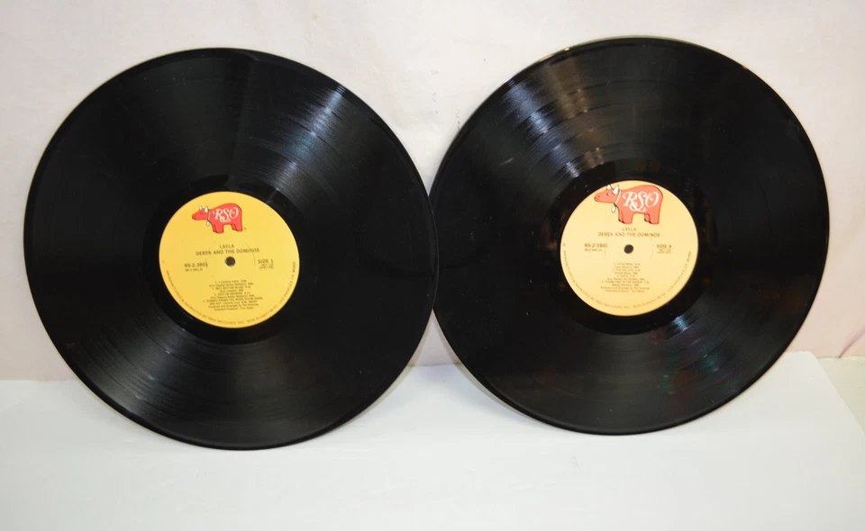 Layla Derek and the dominoes Rs 2 3801 Eric Clapton vinyl record LP album - Image 3 of 3