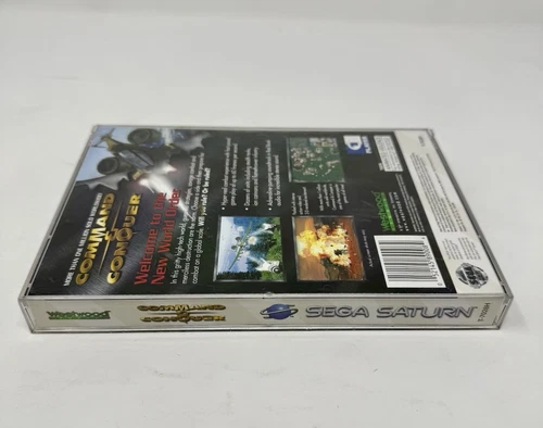 Command & Conquer (Sega Saturn) Authentic Complete in Box CIB - Picture 8 of 8