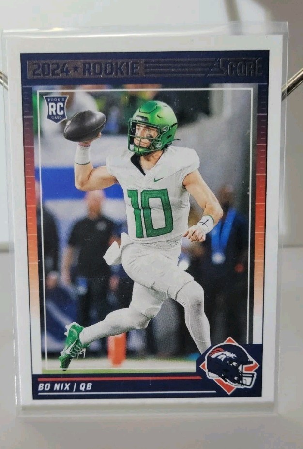 2024 Score - Rookies Bo Nix #332 Scorecard (RC)