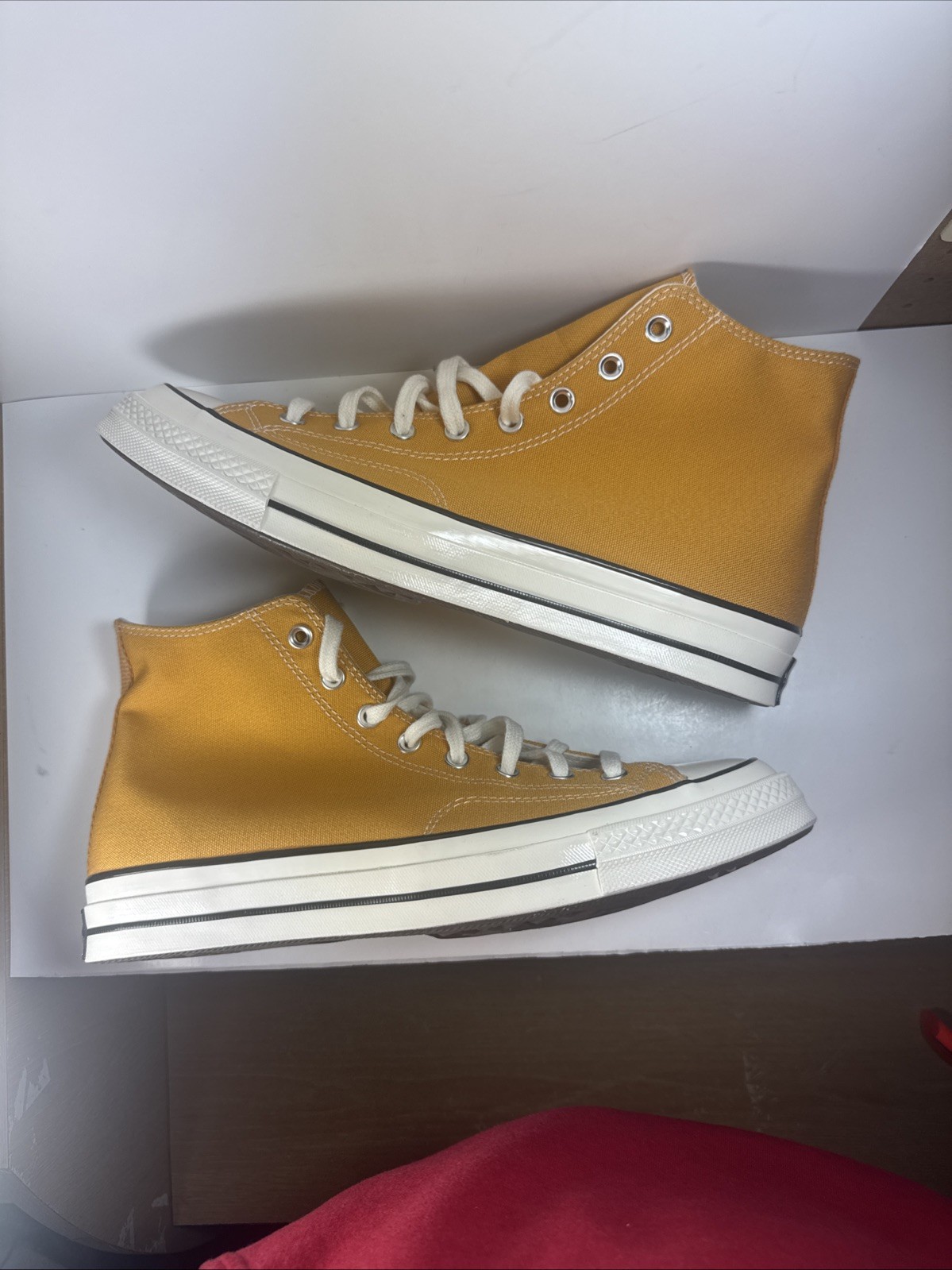 Size 12 Men’s Converse Chuck Taylor All Star 70 High Sunflower Canvas Sneakers thumbnail 7