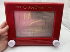 Etch a Sketch 2016 Classic Retro Drawing Toy Spin Master No 33700 Tested Works
