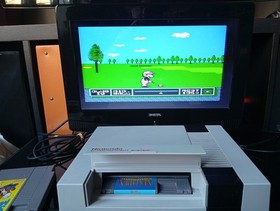 Nes Open Tournament Golf - NEW SAVE BATTERY - Nintendo NES EU PAL - NES-UG-FRA