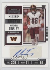 2023 Panini Contenders Rookie Ticket Mitchell Tinsley #304 Auto 04tw