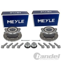 2X Meyle Radnabe+Radlager Mit ABS-RING Vorne Passend FüR Nissan Qashqai Renault