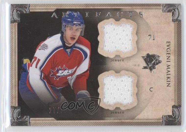 2013 Upper Deck Artifacts Horizontal Jersey/Jersey 27/36 Evgeni Malkin #27 0a6