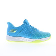 Skechers Slip-ins Viper Court Reload Mens Blue Athletic Pickleball Shoes