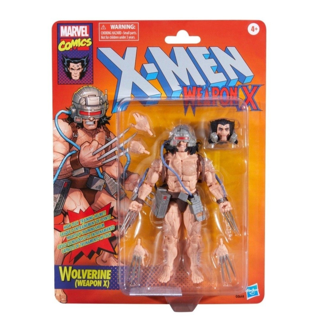 Marvel Legends X-Men Weapon X 【新品未開封】 Marvel legends Weapon X Wolverine NEW X-men Retro Cardback