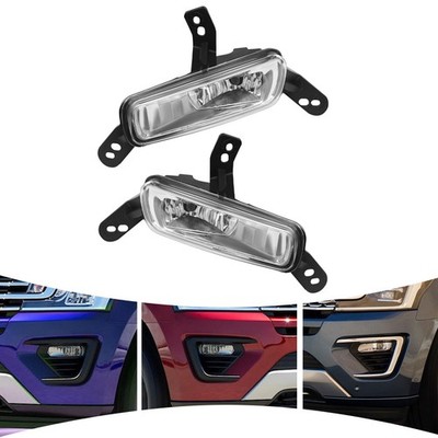Left & Right Side Fog Light Fog Lamp Assembly For Ford Expedition 2018-2020 Pair