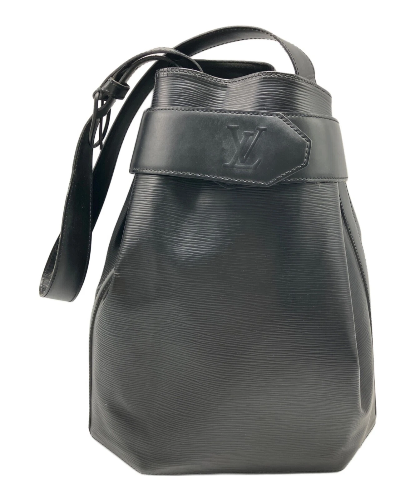 Vuitton — Louis Vuitton Epi Shoulder Bag M80157 Epi Leather Black #TFB5331