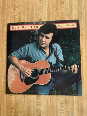 Don McLean - Playin  Favorites Vinyl LP Record Album VG+ To EX