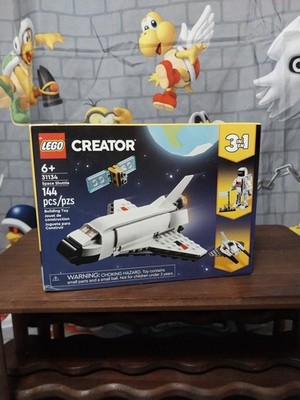 NEW Lego 3in1 Creator Space Shuttle Ship Astronaut 144 pcs # 31134 Building Toy 
