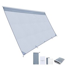 Uimoso Parete laterale per camper roulotte 2x4,3m frangisole da viaggio