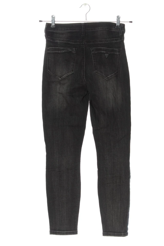 GUESS Jeans taille haute Dames Jeans T EU 34 noir-bleu style décontracté - Photo 2/4