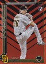 KYLE HART TOPPS UPDATE ROOKIE HOLIDAY FOIL RC PADRES #US-301 2025 25