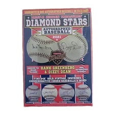 2021 Tristar Hidden Treasures Diamond Stars Autograph Baseball Factory Sealed 