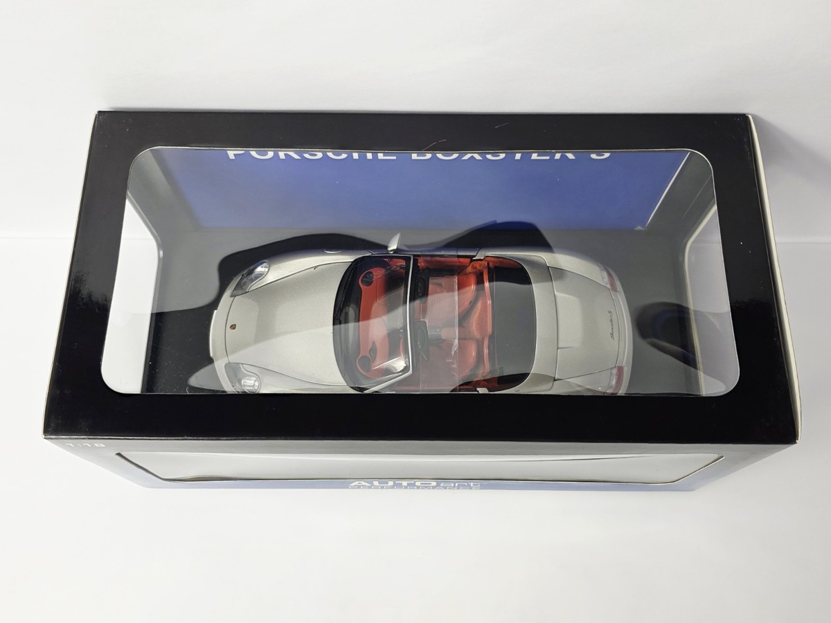AUTOART PORSCHE BOXTER S SILVER 1/18 SCALE NEW VERY NICE!!!! | eBay