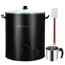 ToAuto 30L Commercial Digital Wax Melter for Candle Making Business Melting Pot