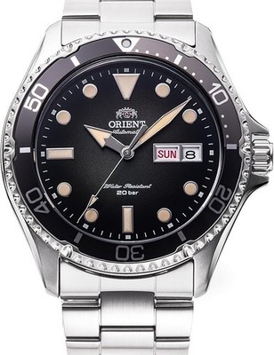 Orient Mako 3 Kamasu Automatic Grey Dial Men's Watch 200m RN-AA0810N New
