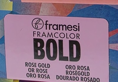 Framesi Bold Rose Gold Direktziehende Haartönung Tonalizzante diretto 60ml