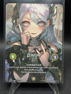 Soul Masters TCG - 2024 Sample Packs - Lexicon - Tutor Card
