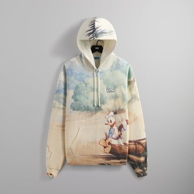 FW24 | Disney | Kith for Donald Duck Hawaiian Nelson Hoodie | S FW24 | Disney | Kith for Donald Duck Hawaiian Nelson Hoodie | S