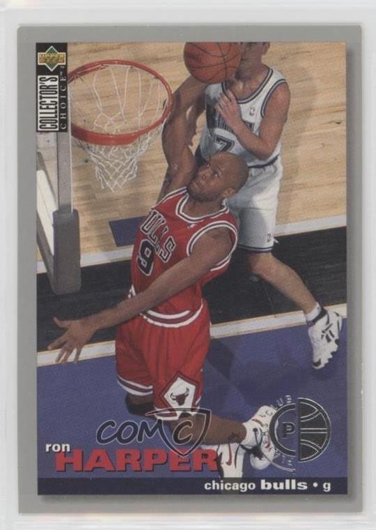 1995-96 Upper Deck Collector's Choice Player's Club Ron Harper #159 gp1