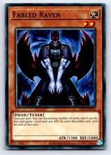 fabled yugioh deck may be 1st or Unlimited Edition Fabled Raven [1st Edition] SR13-EN023