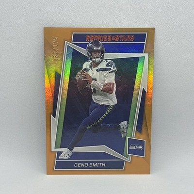 Geno Smith 2022 Panini Rookies & Stars Orange /175 #70 Seattle Seahawks NM