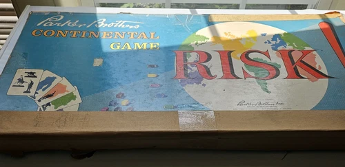 1959 Parker Brothers Inc Risk Continental Game Family Game Vintage **See Pics**
