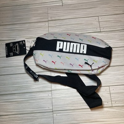 Puma Rhythm Hip Sack Fanny Pack White Multicolor Puma Print Bag Unisex OS NEW