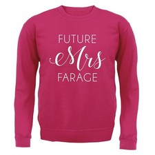 Future Mrs Farage - Kids Hoodie / Sweater - Election Prime Minister Nigel Reform