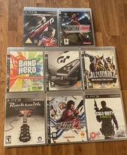 PS3 Games Bundle Of 8 PlayStation Games Inc COD, Band Hero Need For Speed + More