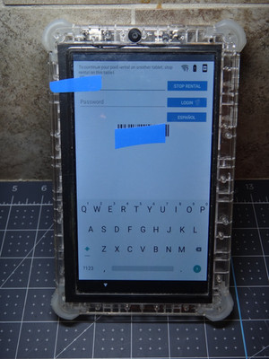 Keefe SCORE 7T Tablet, Secure Prison Tablet Google Android AS IS