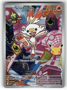 scorbunny pokemon card price (SWSH002) (Jumbo Card) [First Partner Pack] Moderately Played [Colorless] Scorbunny Illustration Rare | eBay