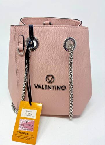 NWT Valentino By Mario Valentino Babou Leather Bucket Bag