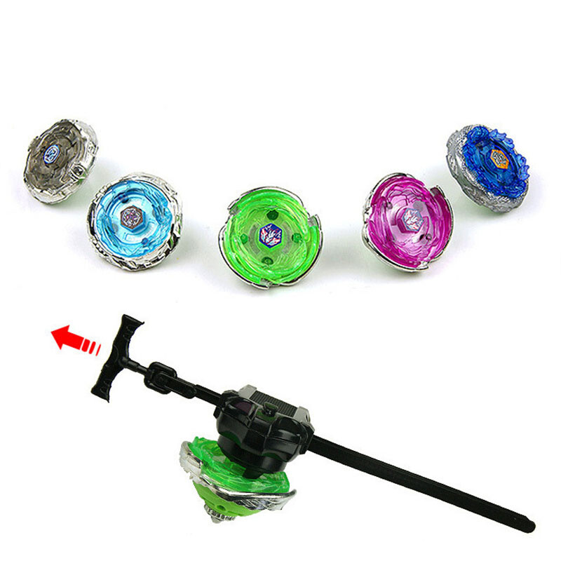 Metal Fusion 4D/6D Masters Beyblade LED Light Top Starter Color ...