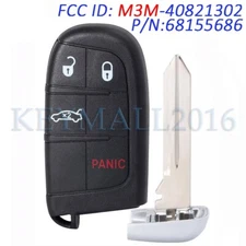 M3M-40821302 for Chrysler 200 2015-2017 300 2019-2022 Remote Key Fob 68155686