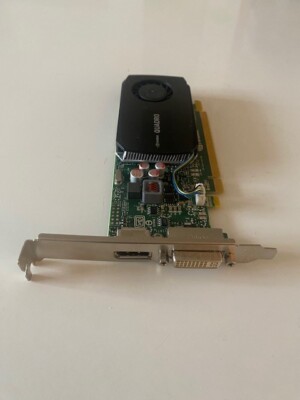 NVIDIA QUADRO K600  1GB DDR3 DisplayPort DVI PCI-E Grafikkarte