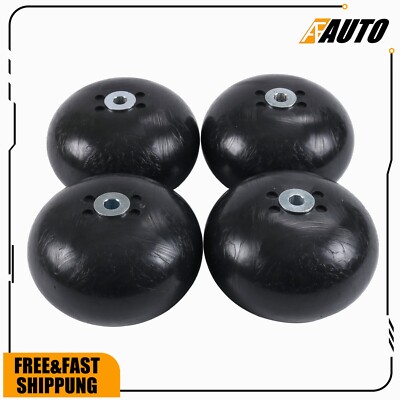 Handdo 4-Pack Anti-Scalp Wheels For Scag Mowers | Turf Tiger Tiger Cat Cheetah | 481632 10225 210-033