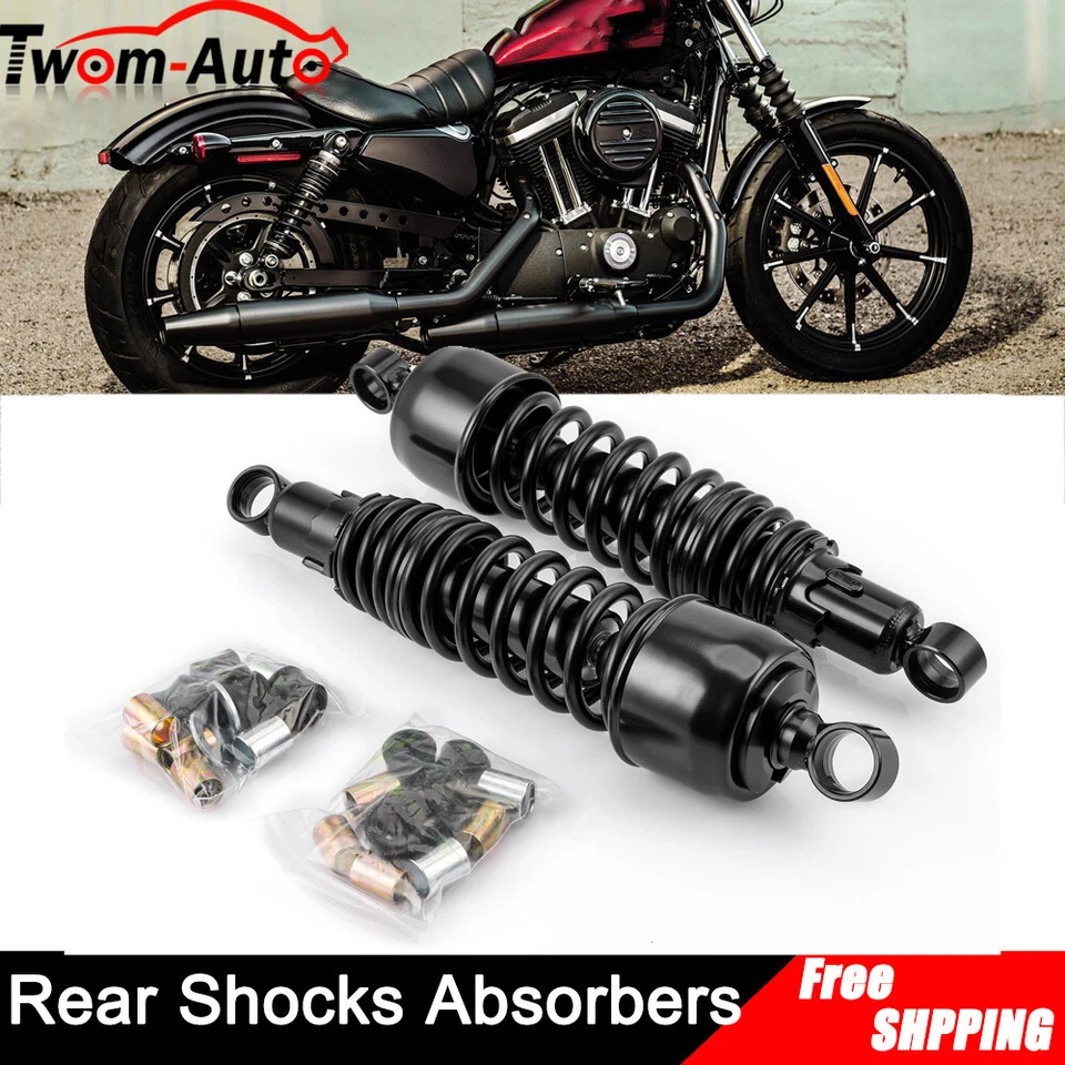 Amortiguadores traseros ajustables para Harley Touring Road King Electra Glide Ultra Classic Foto 4 de 4