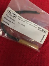 39-0385  LEECRAFT VCC Neon Indicator, Threaded, 125 V, Wire Leaded,