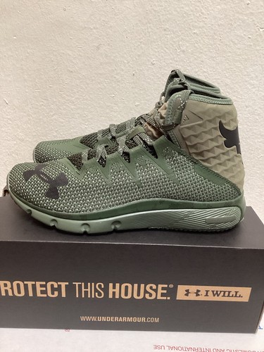 Under Armour Project Rock Delta 'Downtown Green' Sneakers | Men's Size 7