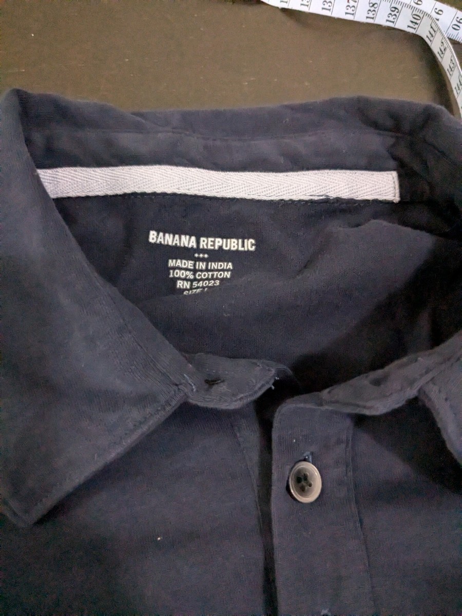 トップス 90~00s BANANA REPUBLIC fleece polo shirt トップス 90~00s BANANA REPUBLIC fleece polo shirt 90s-00s