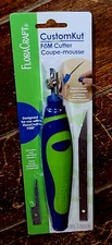 FloraCraft Custom Kut 3piece FOM CUTTER w/ 2 Blades & 1 Handle #RS1800