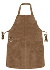 Riparo Leather Apron for Men Women Kitchen BBQ Butchers Grilling Cooking Barista