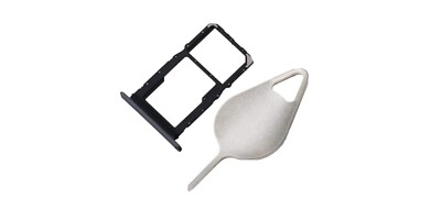 Single Sim Tray Sim Card Holder SD Tray for T-Mobile Revvl V 4G TMRVL4G Black