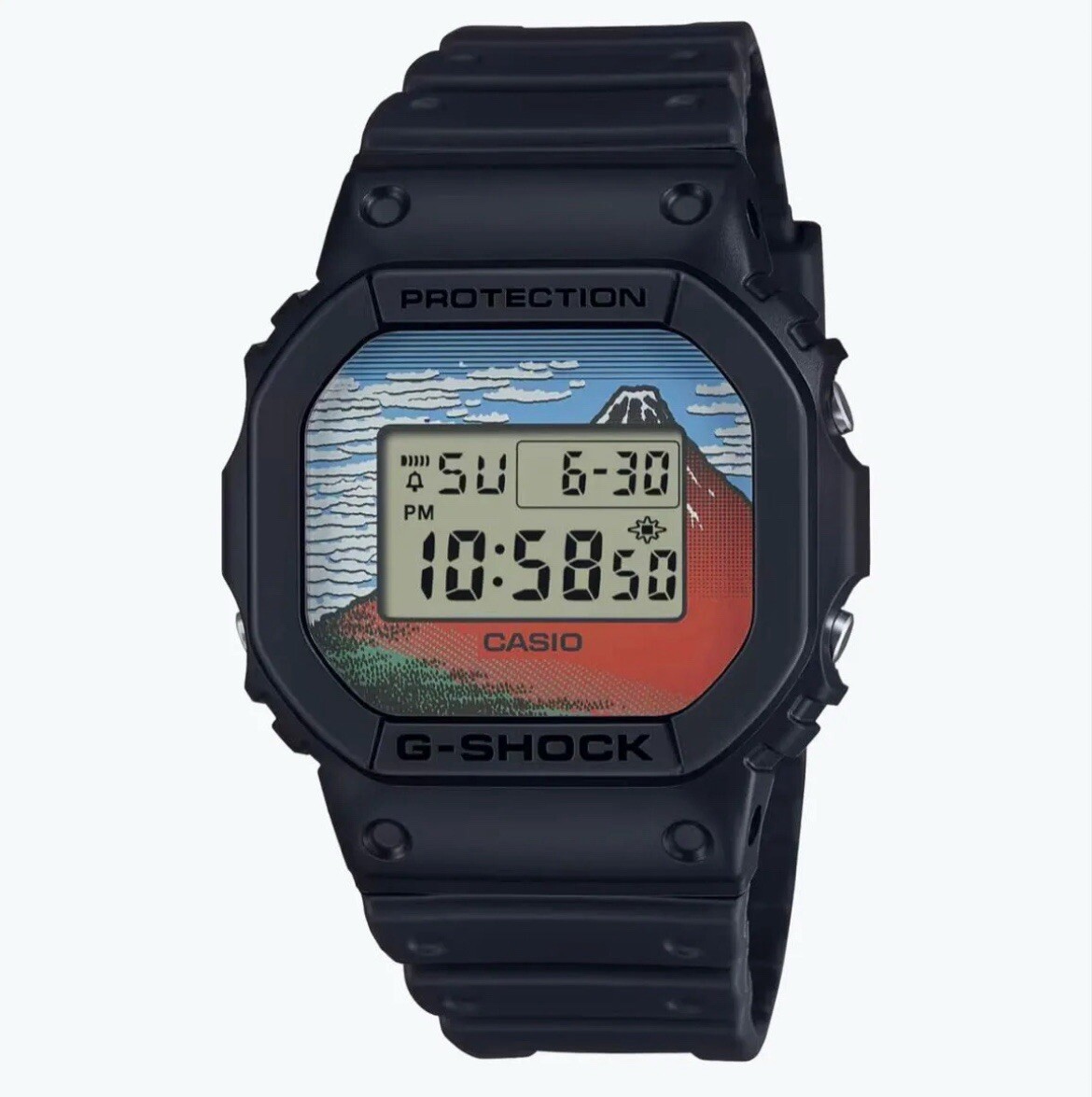Casio G-SHOCK DW-5600KHG24-1JR “Katsushika-Hokusai” Mount