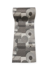 Tappeto cucina passatoia al metro antiscivolo antimacchia astratto grigio