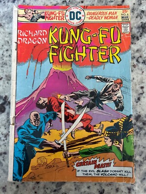 Richard Dragon, Kung Fu Fighter #6 Vol. 1 (DC, 1976) reader ungraded