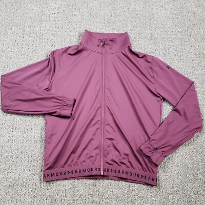 UNDER ARMOUR Jacket Womens XS Track Warm up Loose